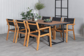 Spisegruppe Khung med stolene Venice 