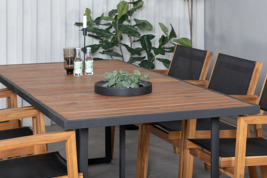 Spisegruppe Khung med stolene Venice 