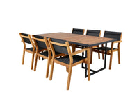 Spisegruppe Khung med stolene Venice 
