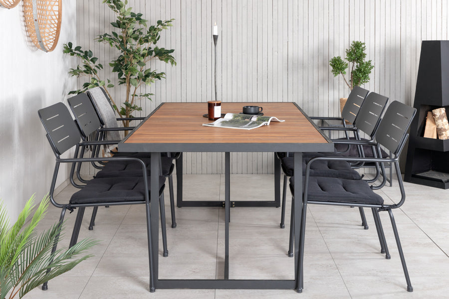 Spisegruppe Khung med stolene Nicke 