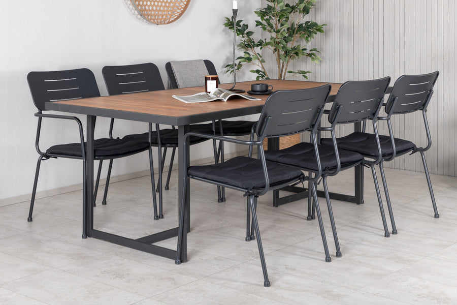 Spisegruppe Khung med stolene Nicke 