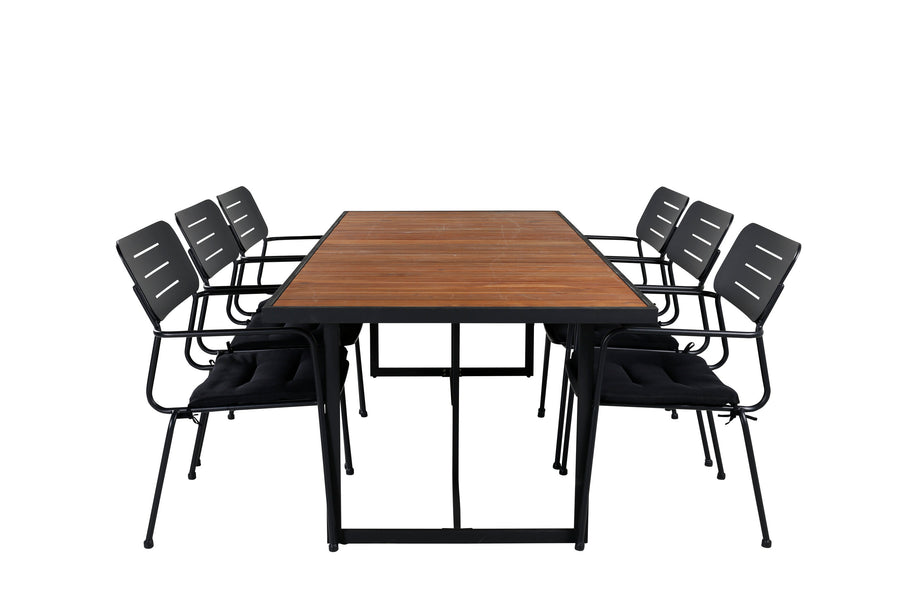 Spisegruppe Khung med stolene Nicke 