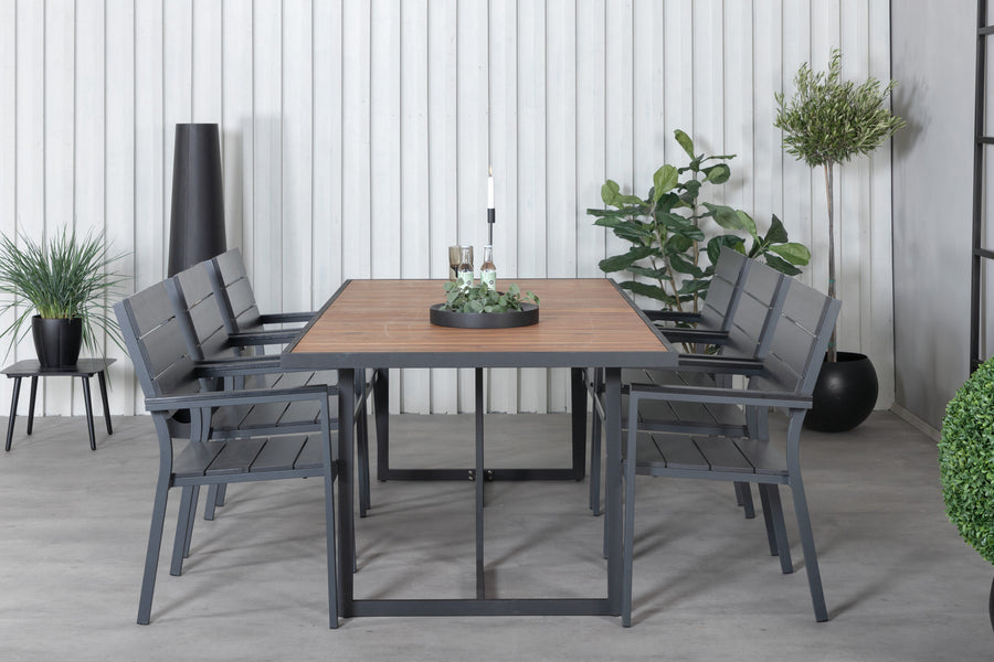 Rektangulært rammespisegruppe 
