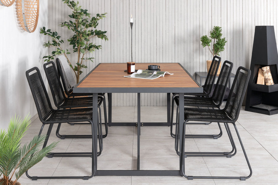 Spisegruppe Khung med stolene Lindos 