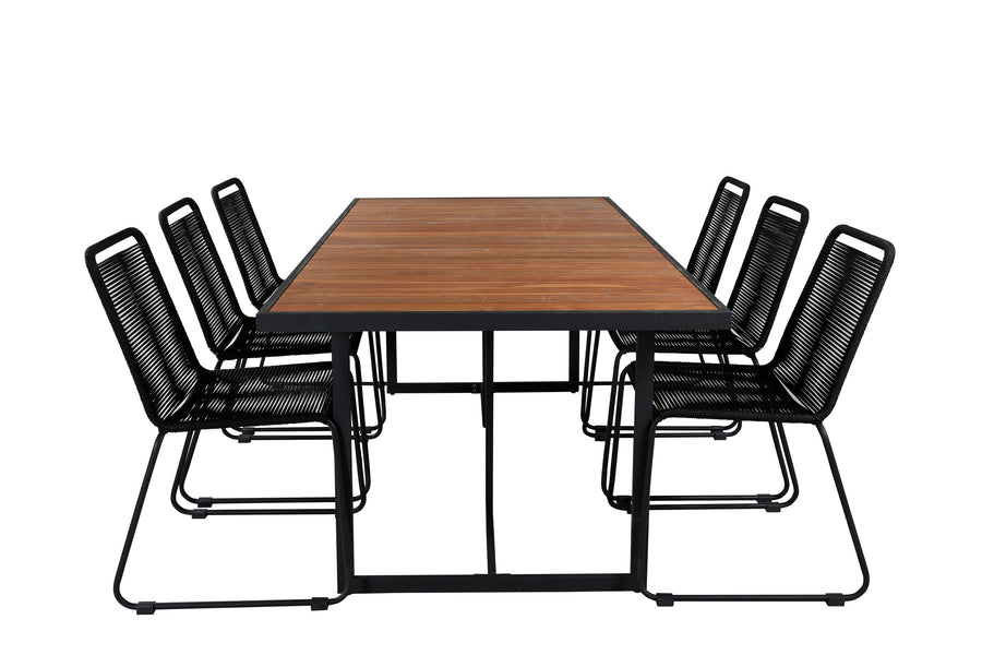 Spisegruppe Khung med stolene Lindos 