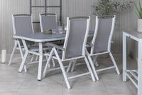 Spisegruppe Virya med stolene Albany 