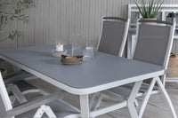 Spisegruppe Virya med stolene Albany 