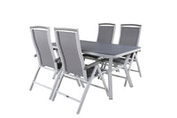 Spisegruppe Virya med stolene Albany 