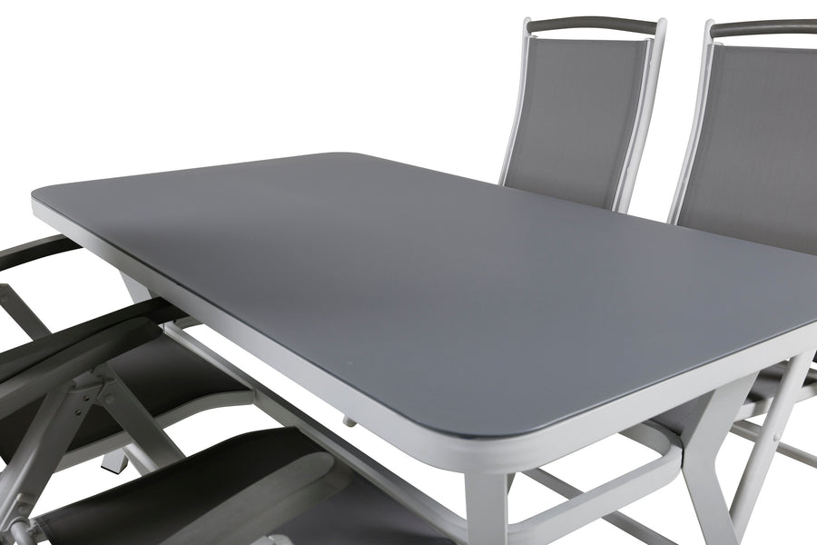 Spisegruppe Virya med stolene Albany 