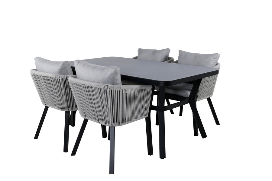 Spisegruppe Virya med stolene Virya 
