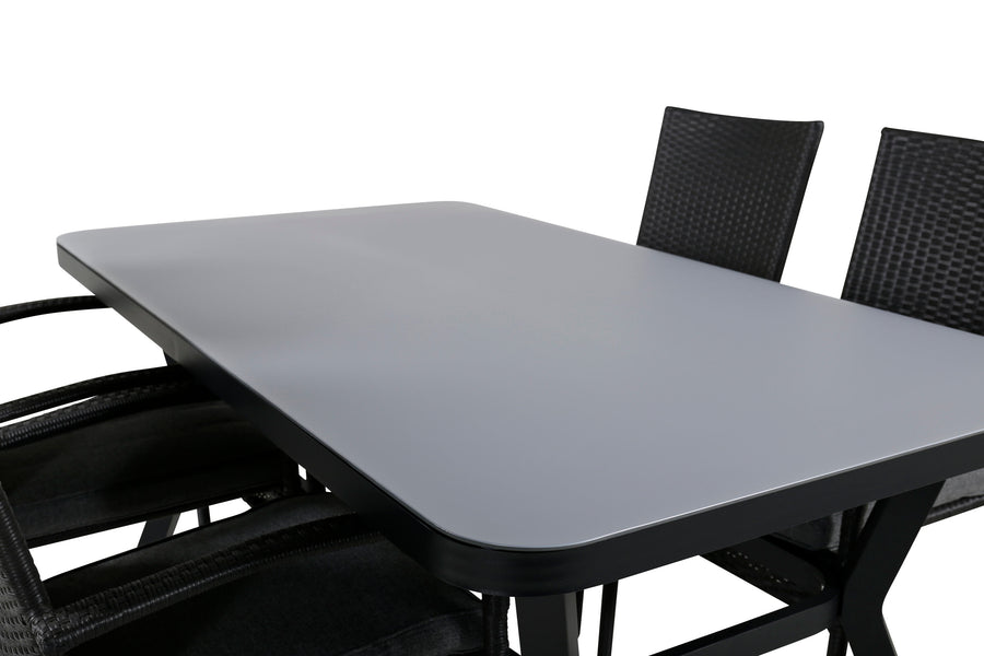 Ensemble de repas rectangulaire Virya 