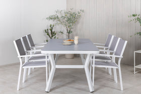 Ensemble de salle à manger rectangulaire Virya 