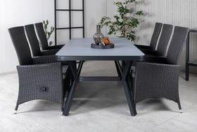 Ensemble de salle à manger rectangulaire Virya 