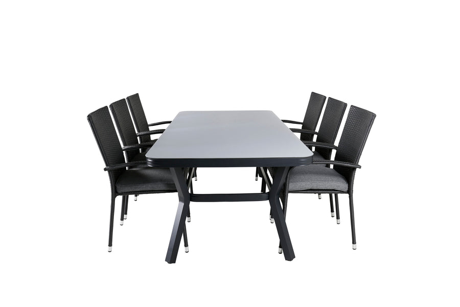 Virya Rektangulær Spisegruppe 