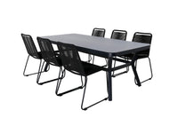 Ensemble de salle à manger Virya avec chaises Lindos