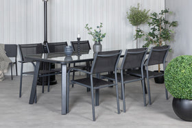 Paola Rektangulær Spisegruppe 