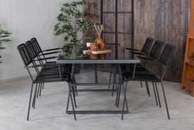 Spisebordet Dallas & stolene Lindos 