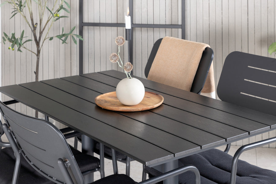Spisegruppe Denver med stolene Nicke 