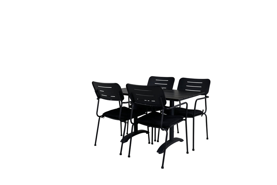 Spisegruppe Denver med stolene Nicke 