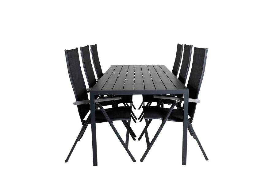 Break Rektangulær Spisegruppe 