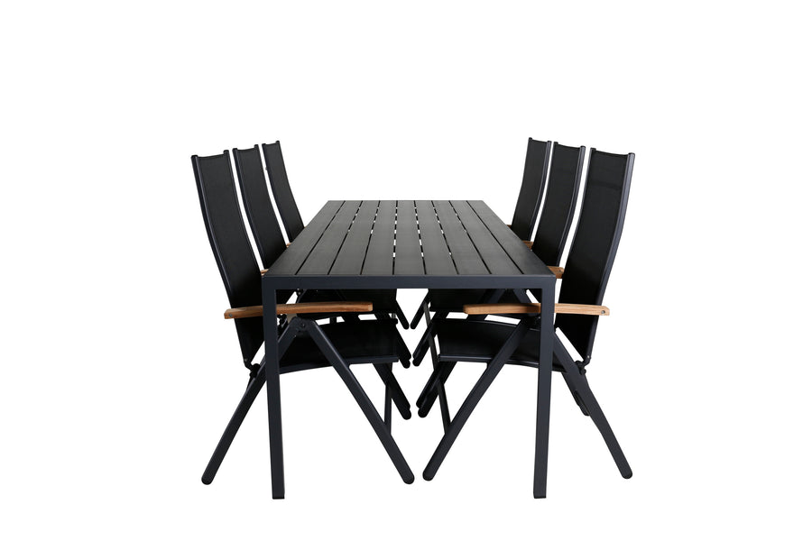 Break Rektangulær Spisegruppe 