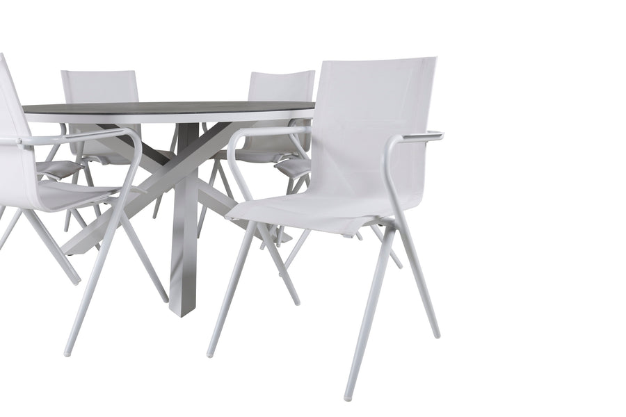 Ensemble de repas rond Copacabana 