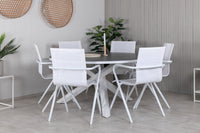 Ensemble de repas rond Copacabana 