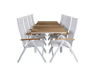 Mexico rektangulær spisegruppe