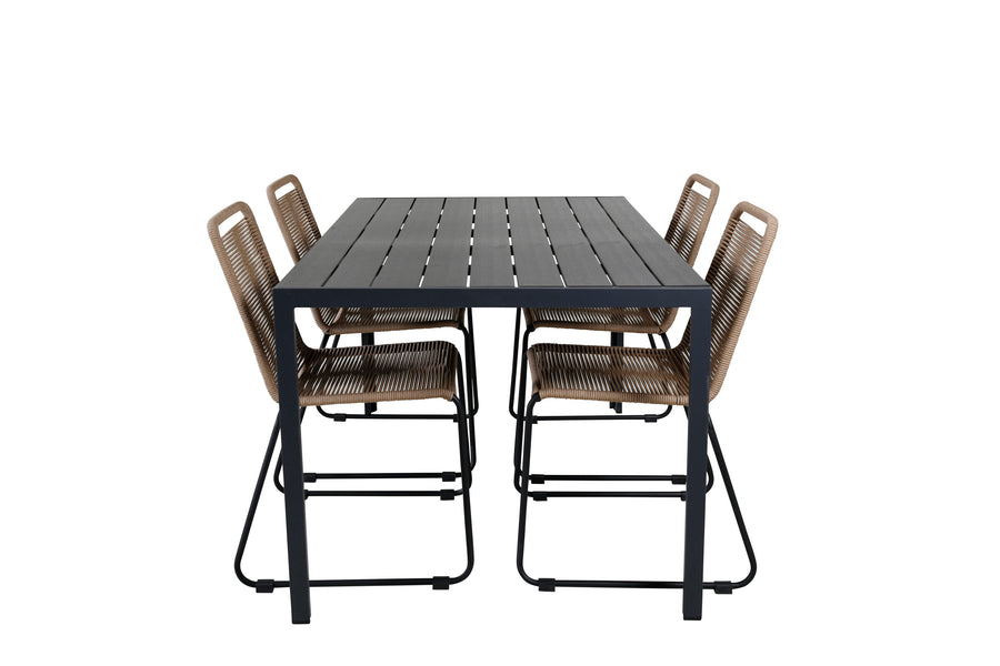 Break Rektangulær Spisegruppe 