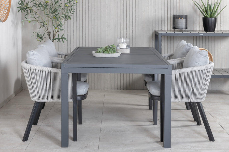 Marbella Rektangulær Spisegruppe 