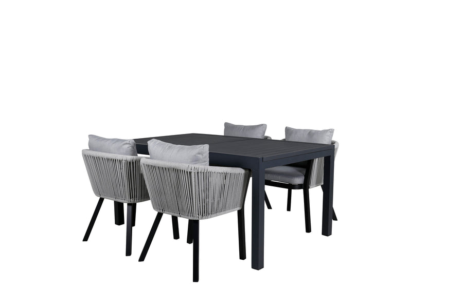 Marbella Rektangulær Spisegruppe 