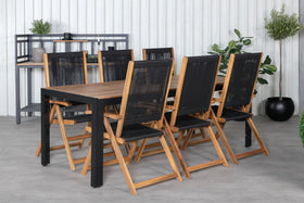 Ensemble de salle à manger rectangulaire Bois 