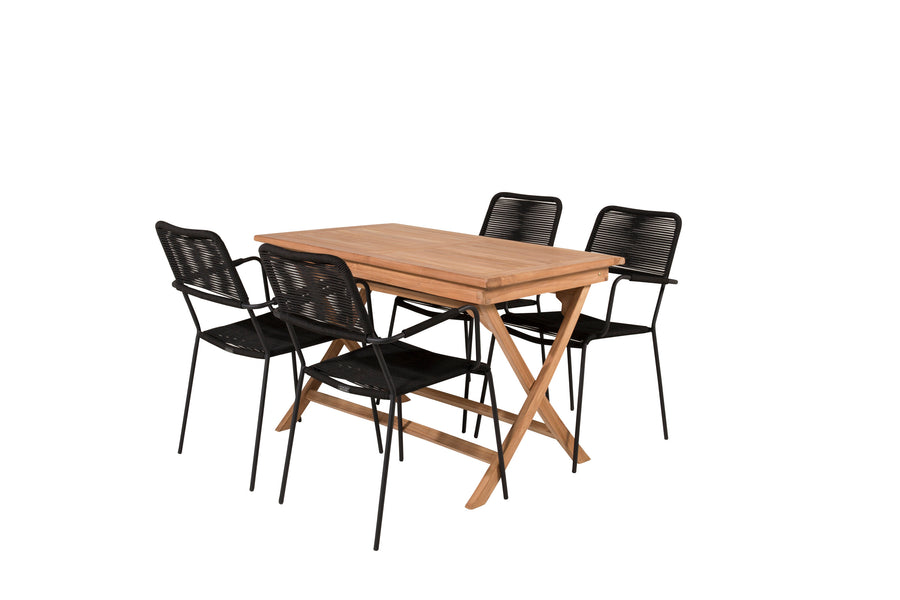 Kenya Rektangulær Spisegruppe 