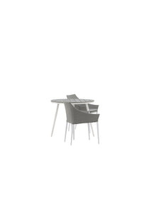 Break Rund Spisegruppe + 2 stk Spoga spisestol 