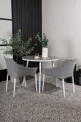 Break Rund Spisegruppe + 2 stk Spoga spisestol 