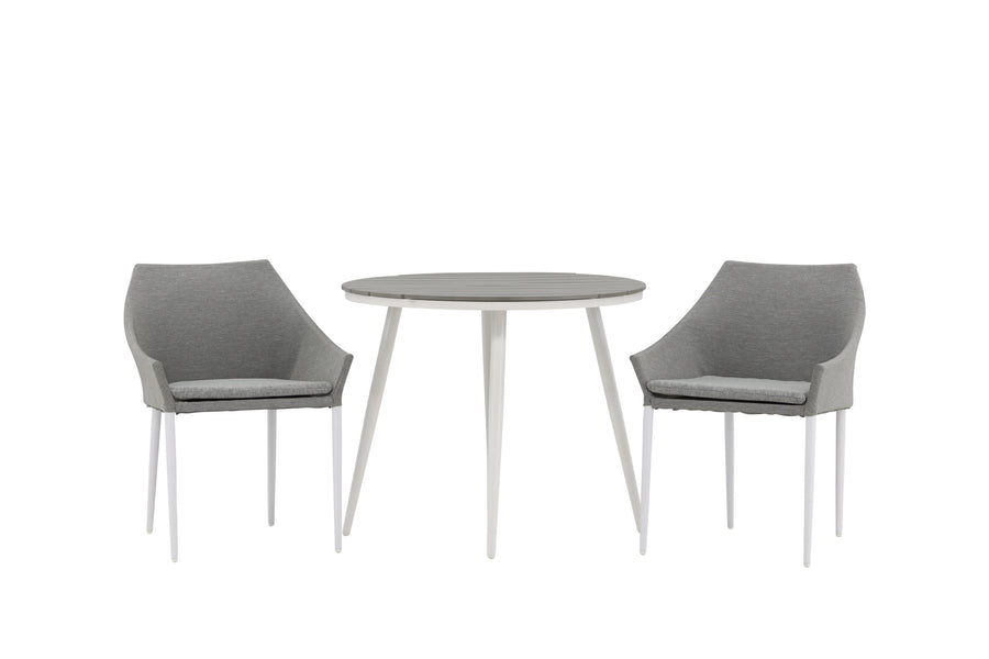 Break Rund Spisegruppe + 2 stk Spoga spisestol 