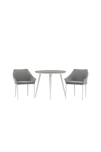 Break Rund Spisegruppe + 2 stk Spoga spisestol 