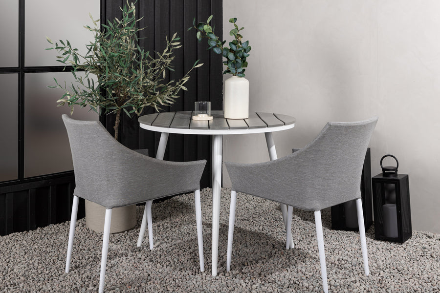 Break Rund Spisegruppe + 2 stk Spoga spisestol 
