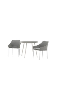 Break Rund Spisegruppe + 2 stk Spoga spisestol 