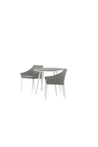 Break Rund Spisegruppe + 2 stk Spoga spisestol 