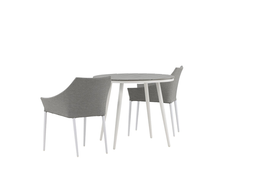 Break Rund Spisegruppe + 2 stk Spoga spisestol 