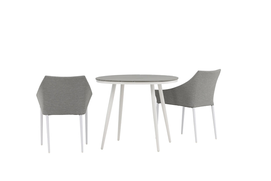 Break Rund Spisegruppe + 2 stk Spoga spisestol 