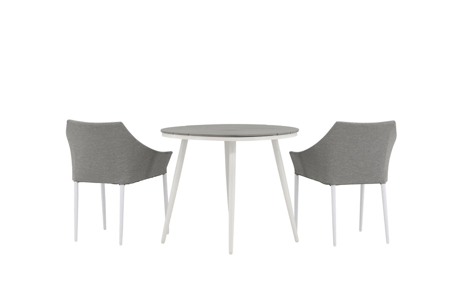 Break Rund Spisegruppe + 2 stk Spoga spisestol 