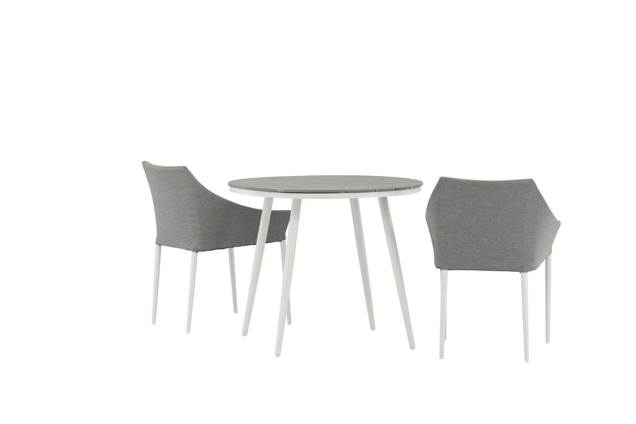 Break Rund Spisegruppe + 2 stk Spoga spisestol 