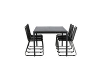La table à manger Modena avec les chaises Lindos 