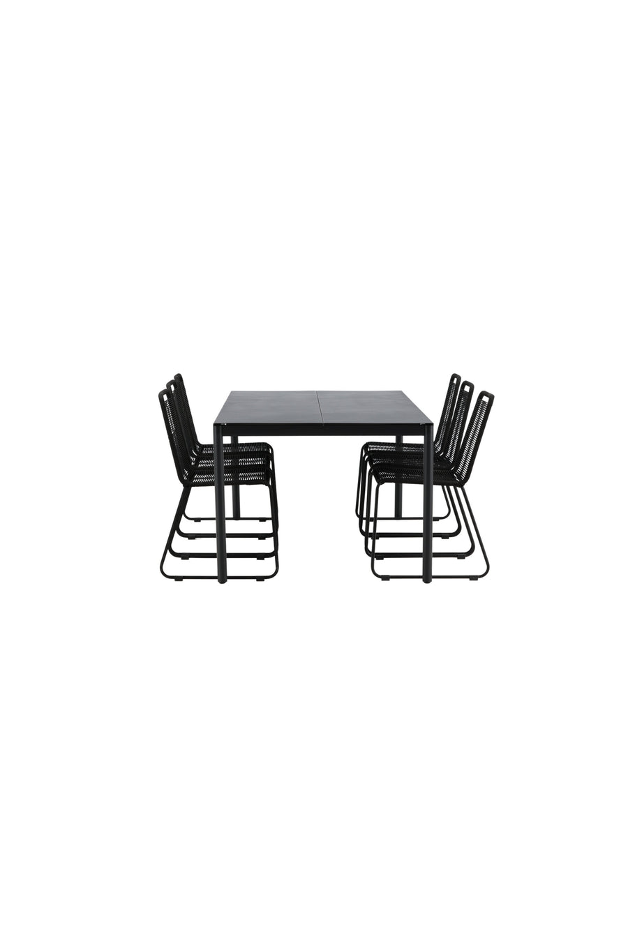 La table à manger Modena avec les chaises Lindos 