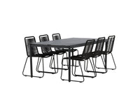La table à manger Modena avec les chaises Lindos 