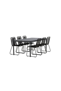 La table à manger Modena avec les chaises Lindos 