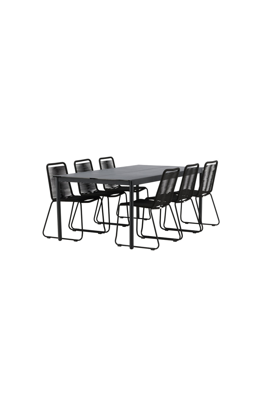 La table à manger Modena avec les chaises Lindos 