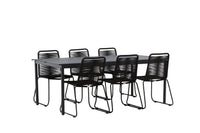 La table à manger Modena avec les chaises Lindos 